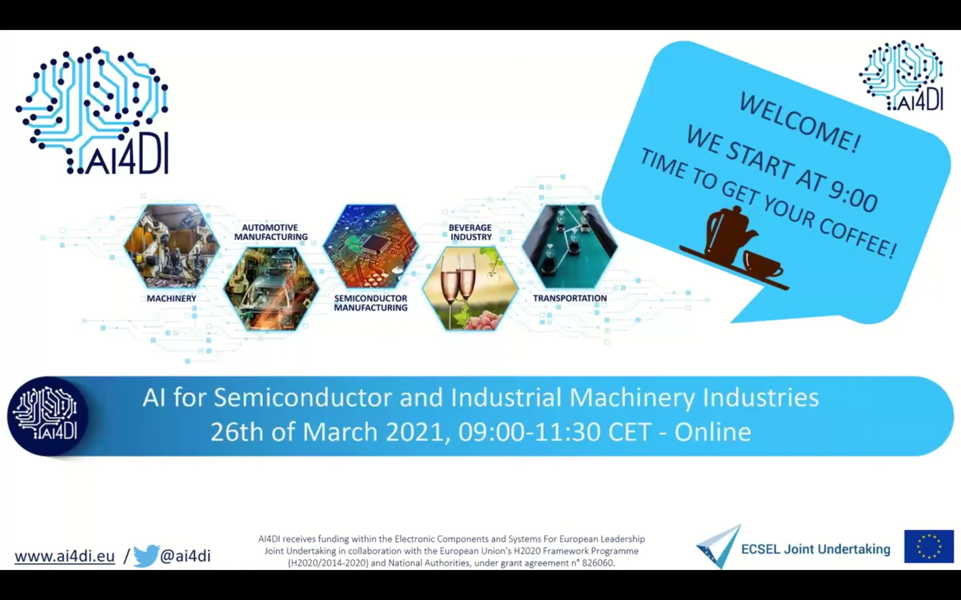 2nd AI4DI Webinar: AI for Semiconductor and Industrial Machinery Industries